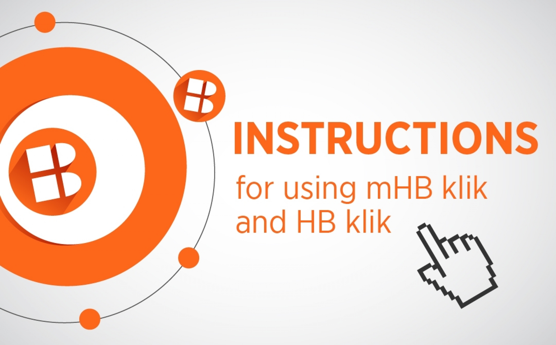 Instructions for using mHB klik and HB klik